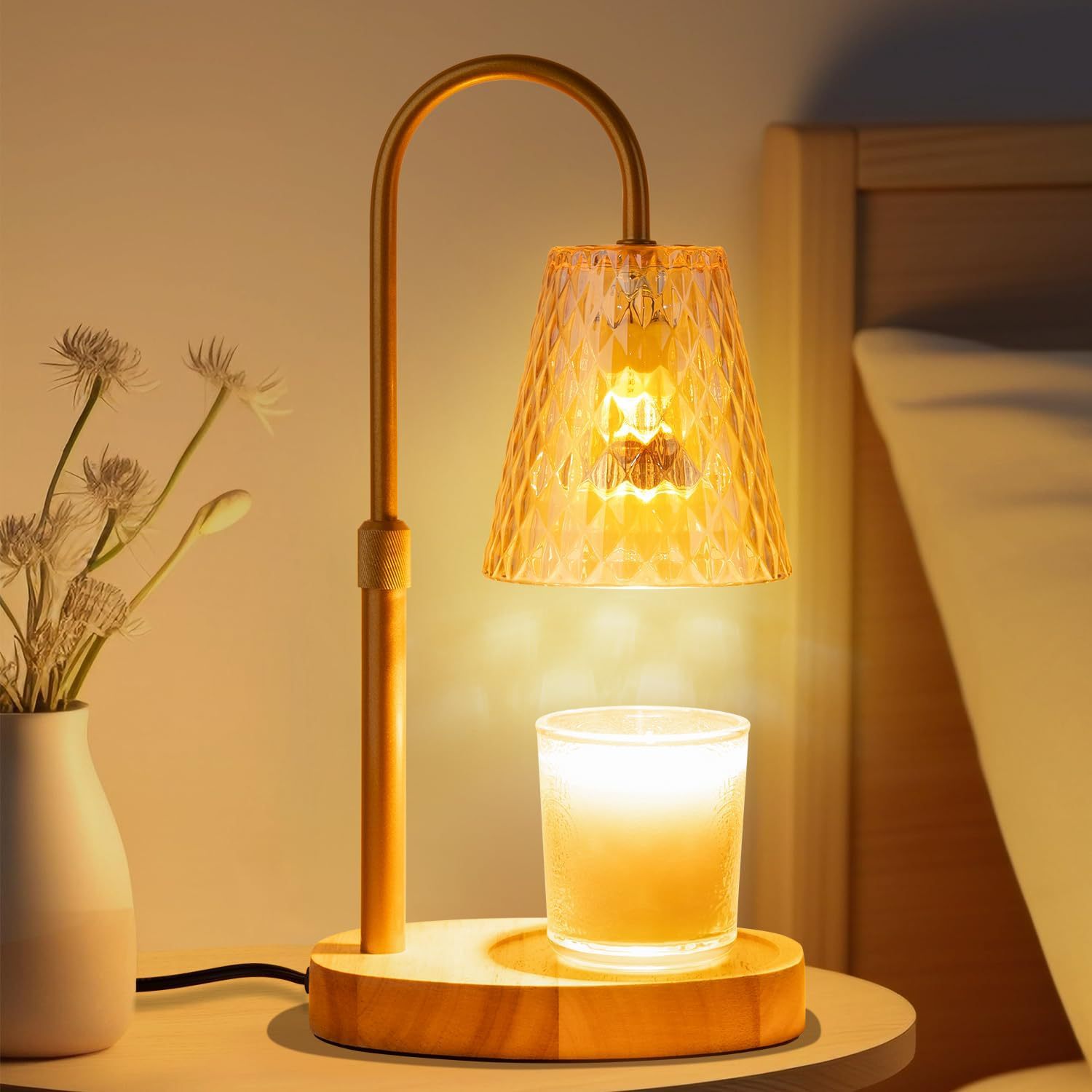 Wax Melts - Flameless Wax Melt Warmer Lamp Glass