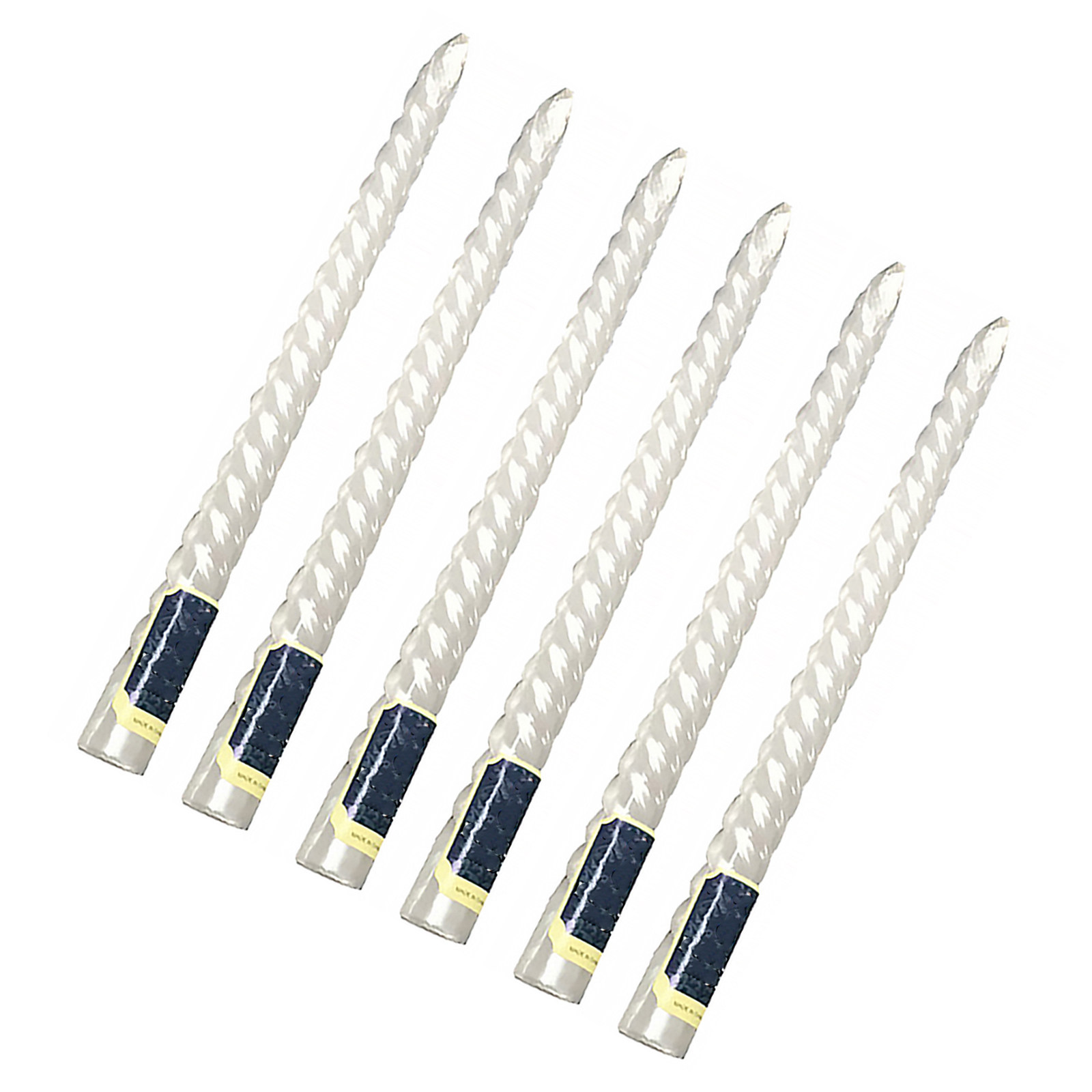 Paraffin Wax - 6Pcs White Thread 25Cm Long Smoke-Free