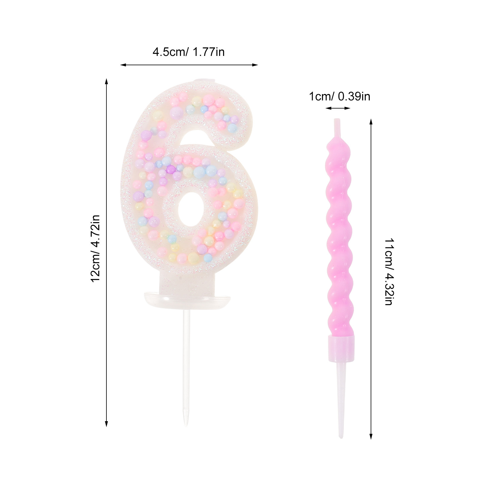 13Pcs Spiral Melting Birthday  - đánh giá và giá Wax Melts