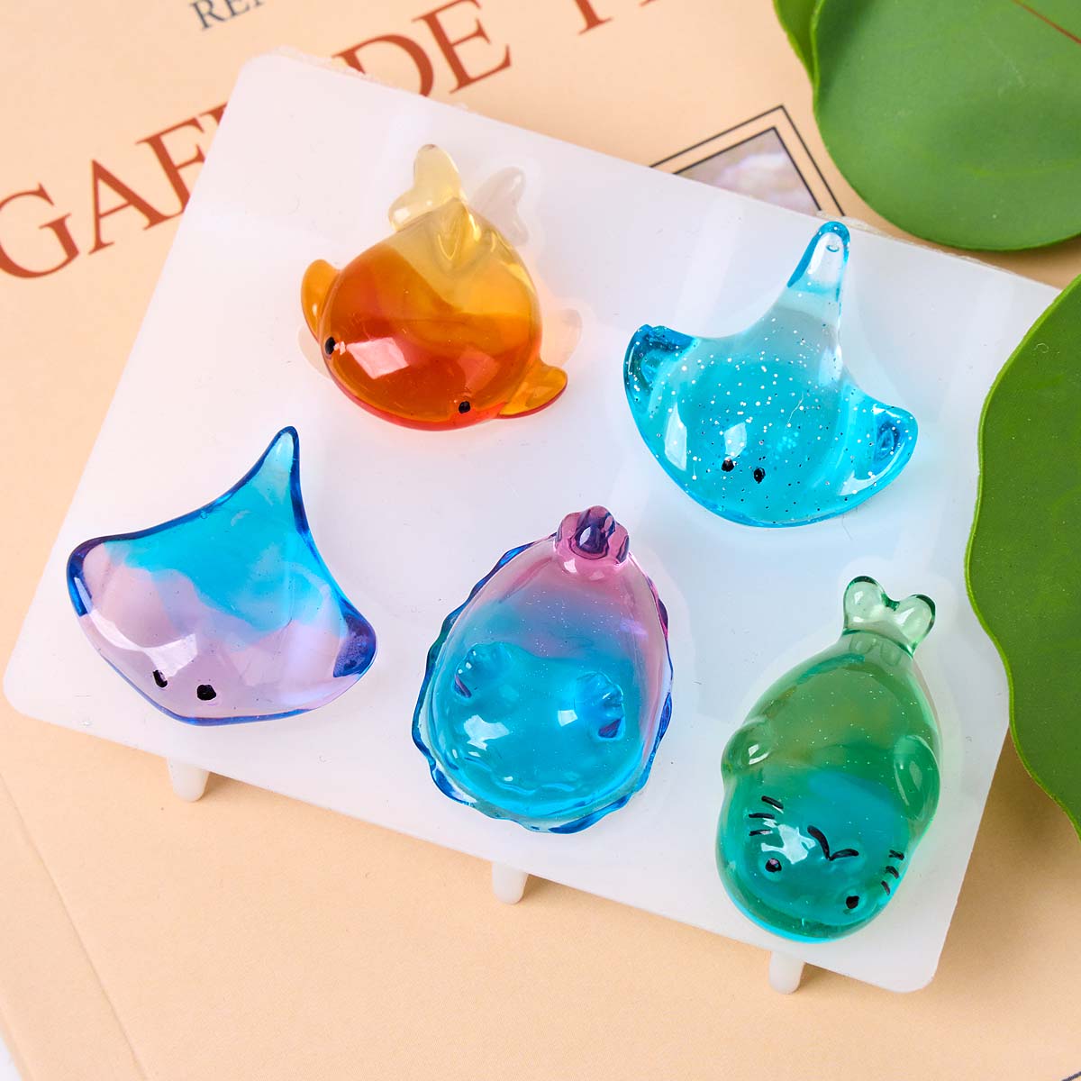 3D Healing Kawaii Manta Ray Wh - đánh giá và giá Candle Molds