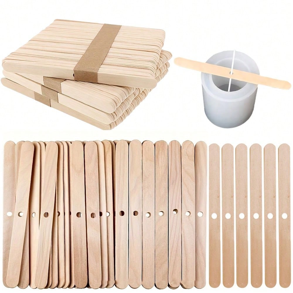 5/10/20/30/50pcs Wooden Candle - đánh giá và giá Candle Wick