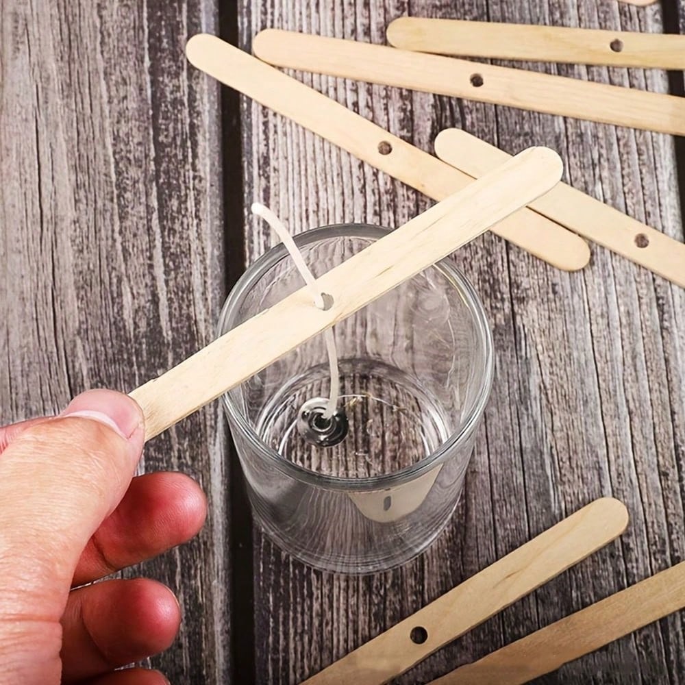 5/10/20/30/50pcs Wooden Candle - đánh giá và giá Candle Wick