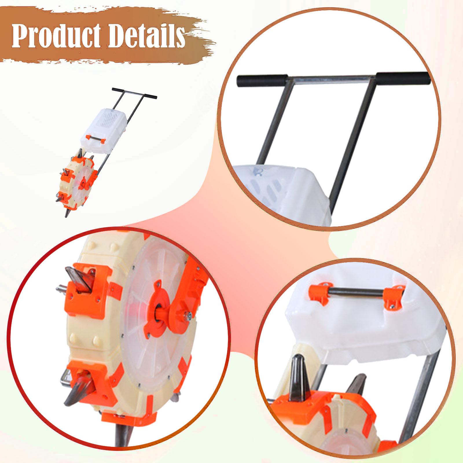 Hand Push Seeder Fertilizer, C - đánh giá và giá Soy Wax