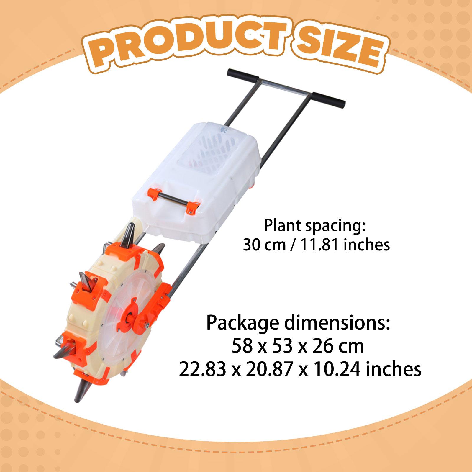 Hand Push Seeder Fertilizer, C - đánh giá và giá Soy Wax